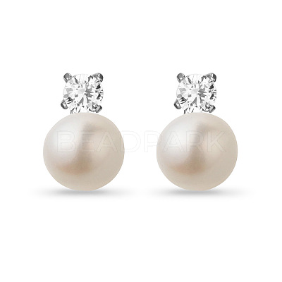 Classic 925 Sterling Silver Ear Studs JE31A-1