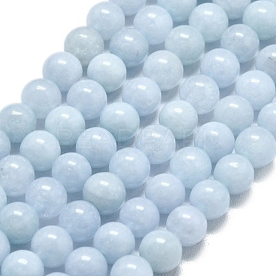Natural Malaysia Jade Beads Strands G-L645-A01-4mm-16-1
