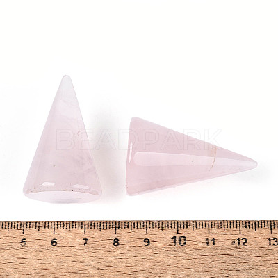 Natural Rose Quartz Ring Display Stands G-T144-06B-1