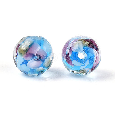 Handmade Lampwork Beads Strands LAMP-T007-04K-1