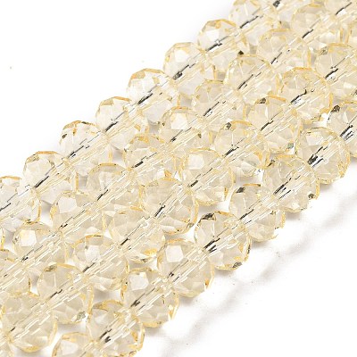 Transparent Baking Paint Glass Beads X1-DGLA-A034-T8mm-D02-1