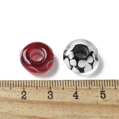Handmade Lampwork European Beads X-LAMP-P068-05-1