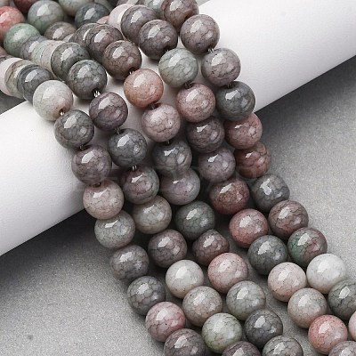 Ombre Effect Dyed Glass Beads Strands GLAA-T031-01O-12-1