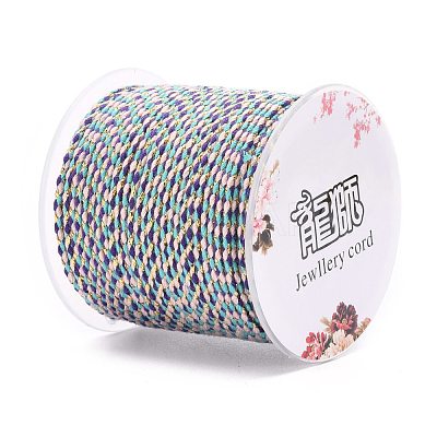4-Ply Polycotton Cord with Metallic Thread OCOR-Z003-C07-1