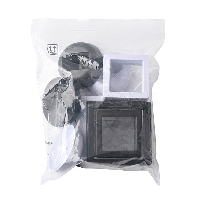 4Pcs 4 Styles Plastic 3D Floating Frame Display Holder ODIS-FS0001-02C-1