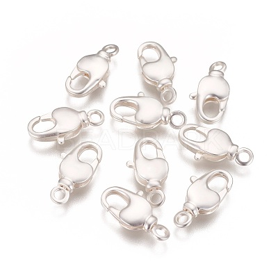 Brass Swivel Lobster Claw Clasps KK-K238-39MS-L-1