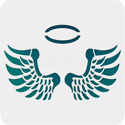 Large Plastic Reusable Drawing Painting Stencils Templates DIY-WH0202-059-1