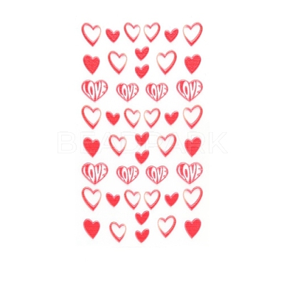 Valentine's Day 5D Love Nail Art Sticker Decals MRMJ-R109-Z-D4363-01-1