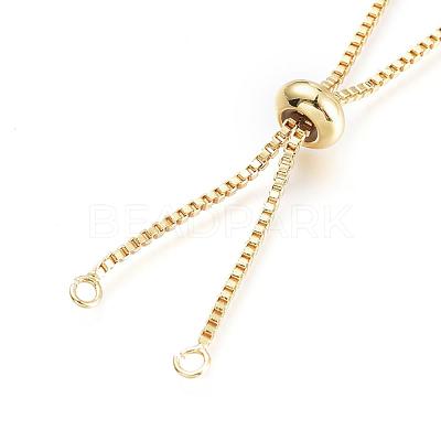 Brass Chain Bracelet Making KK-G279-02-NR-1