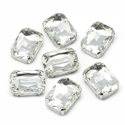 Sew on Rhinestone RGLA-T036-10x14mm-01-1