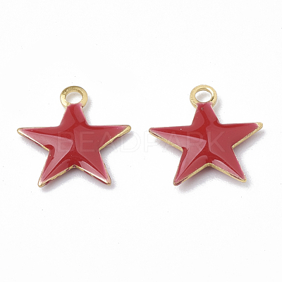 Brass Charms X-KK-S345-060A-05-1