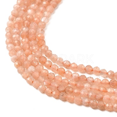 Natural Peach Moonstone Beads Strands X-G-F619-19A-2mm-1