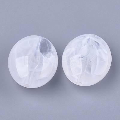Acrylic Beads OACR-T006-057-1