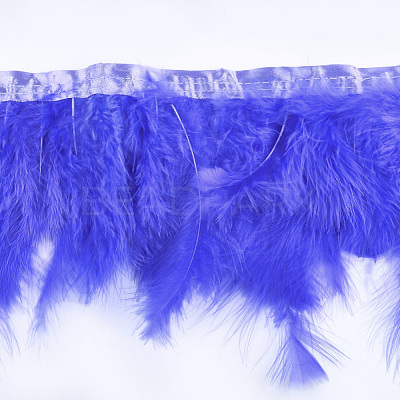Turkey Feather Fringe Trimming FIND-T037-03E-1