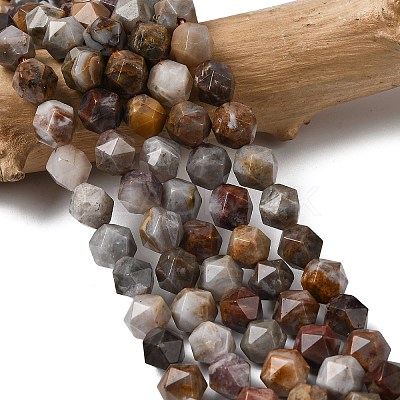 Natural Gobi Agate Beads Strands G-Z119-A36-02-1