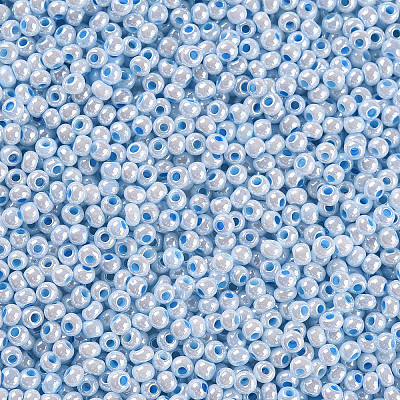 11/0 FGB Grade A Ceylon Glass Seed Beads X-SEED-N001-B-0486-1