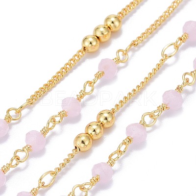 Handmade Brass Curb Chains CHC-I035-02G-06-1