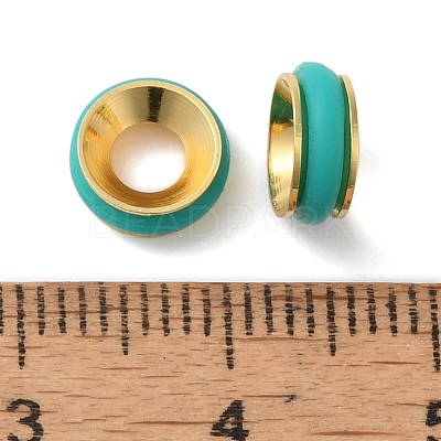 Rack Plating Brass Beads KK-P276-30G-01-1