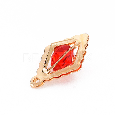 Rack Plating Eco-Friendly Iron Pendants IFIN-Q133-041-NR-1