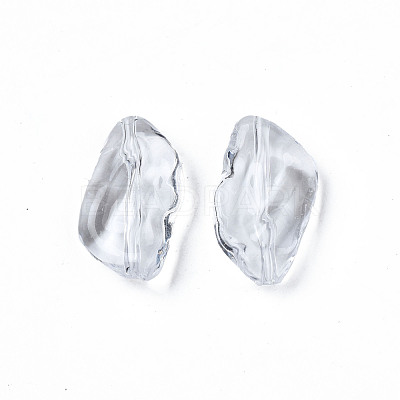 Transparent Acrylic Beads TACR-N009-38-1