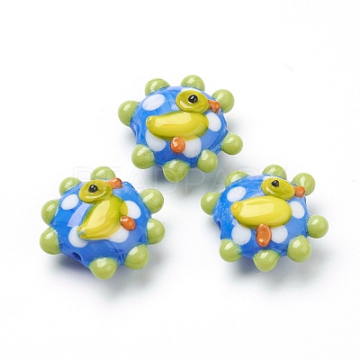 Handmade Lampwork Beads X1-LAMP-J092-01D-1
