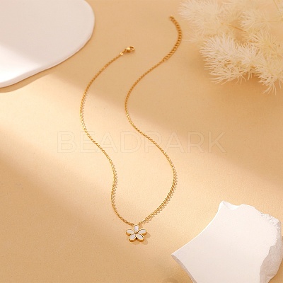 304 Stainless Steel Cable Chain Necklaces MB5148-2-1