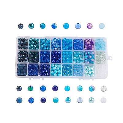 Mixed Style Glass Beads GLAA-JP0001-04K-1