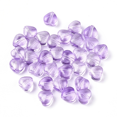 Electroplate Glass Beads EGLA-E059-F04-1