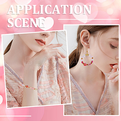 1650Pcs Valentine's Day Transparent Acrylic Beads SACR-SP0001-11-1