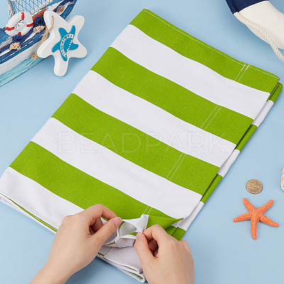 Stripe Chair Cloth Canvas AJEW-WH20002-25A-03-1
