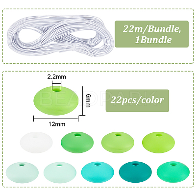 DIY Chew Necklace Making Kit for Sensory Kids DIY-DR0001-15-1