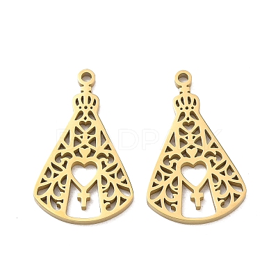 304 Stainless Steel Pendants SA-CBAAC28-31G-1