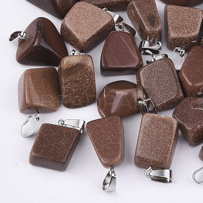 Synthetic Goldstone Pendants G-Q996-20-1