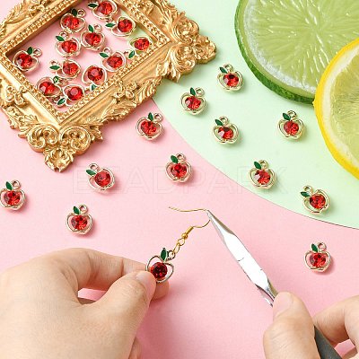 Alloy Rhinestone Pendants PALLOY-CJC0006-71-1