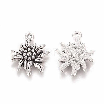 Tibetan Style Alloy Pendants TIBEP-A113357-AS-LF-1