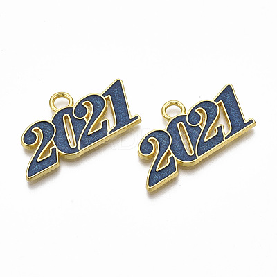 Alloy Enamel Pendants LS-PALLOY-T078-03B-1
