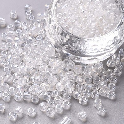 6/0 Glass Seed Beads SEED-US0003-4mm-101-1