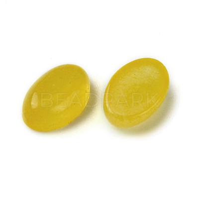 Natural White Jade Cabochons G-A094-01A-32-1