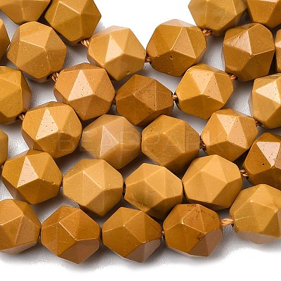 Natural Mookaite Beads Strands G-Z119-A07-02B-1