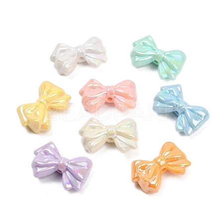 Opaque Acrylic Beads OACR-C022-19-1