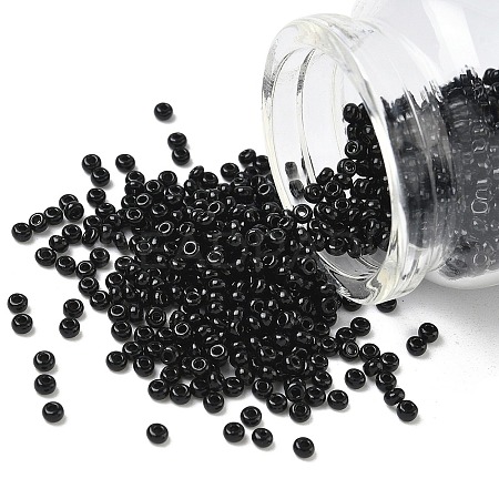 FGB 8/0 Grade A Round Glass Seed Beads X-SEED-A022-FC8-49-1