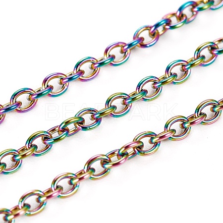 Ion Plating(IP) 304 Stainless Steel Cable Chains STAS-F217-05-1