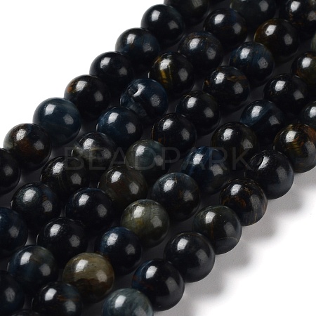 Natural Tiger Eye Dyed Beads Strands G-B046-06-A-1