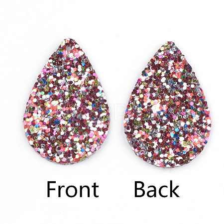 PU Leather Pendants FIND-T020-026F-1