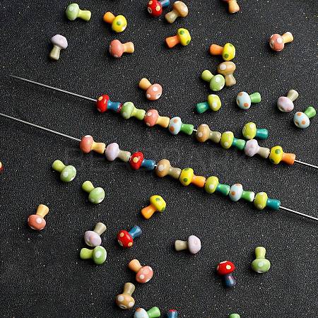Handmade Porcelain Ceramic Beads PORC-Z003-03-1