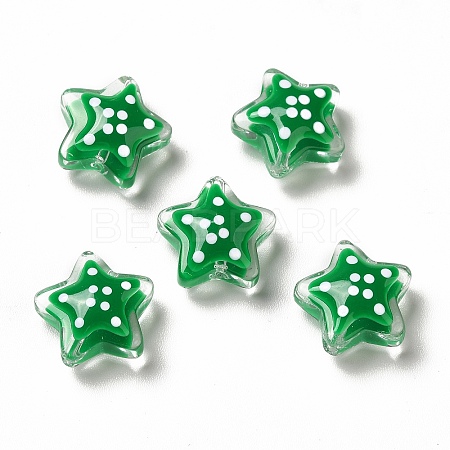 Transparent Glass Beads LAMP-M011-05F-1