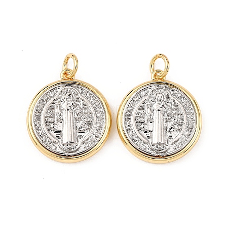Brass Pendants KK-K408-03A-G-1