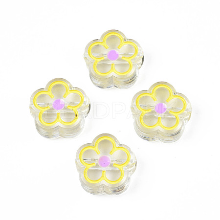 Transparent Acrylic Beads ACRC-S039-03C-1