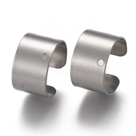 Tarnish Resistant 304 Stainless Steel Ear Cuff Findings LS-STAS-P249-18P-1