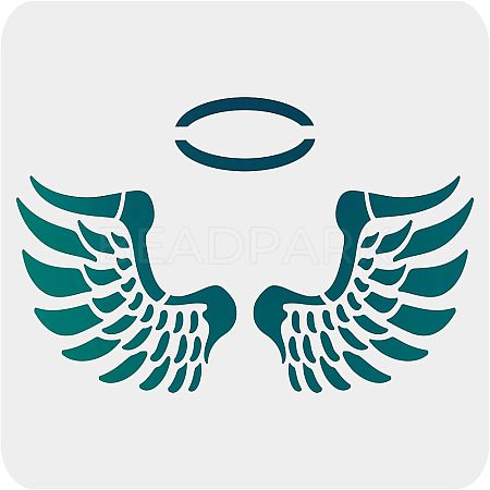Large Plastic Reusable Drawing Painting Stencils Templates DIY-WH0202-059-1